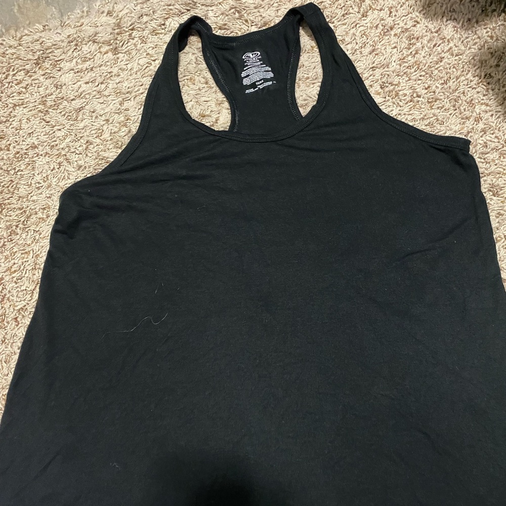 Athletic works black tank top
